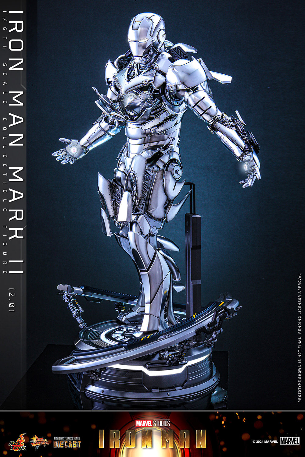 Hot Toys - Iron Man: Iron Man Mark II (2.0) – Ages Three and Up