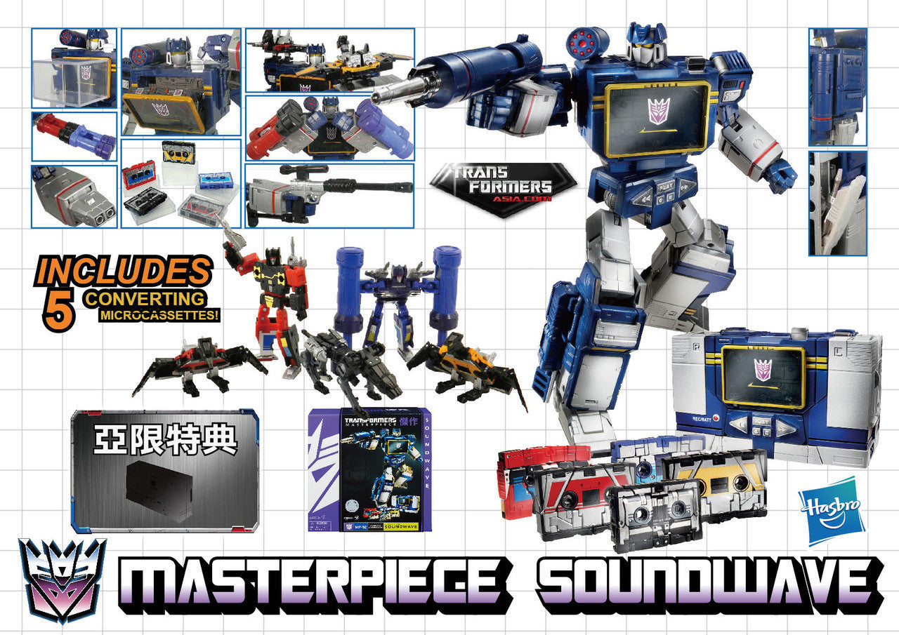 Transformers sale reissue soundwave