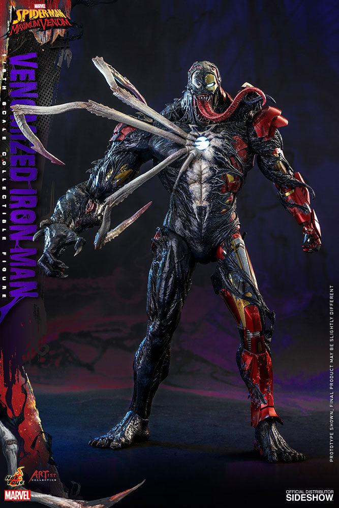 Hot Toys Marvel s Spider Man Maximum Venom Venomized Iron Man