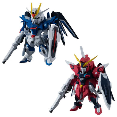 Bandai - Mobile Suit Gundam SEED Freedom - FW Gundam Converge - Rising Freedom Gundam and Immortal Justice Gundam