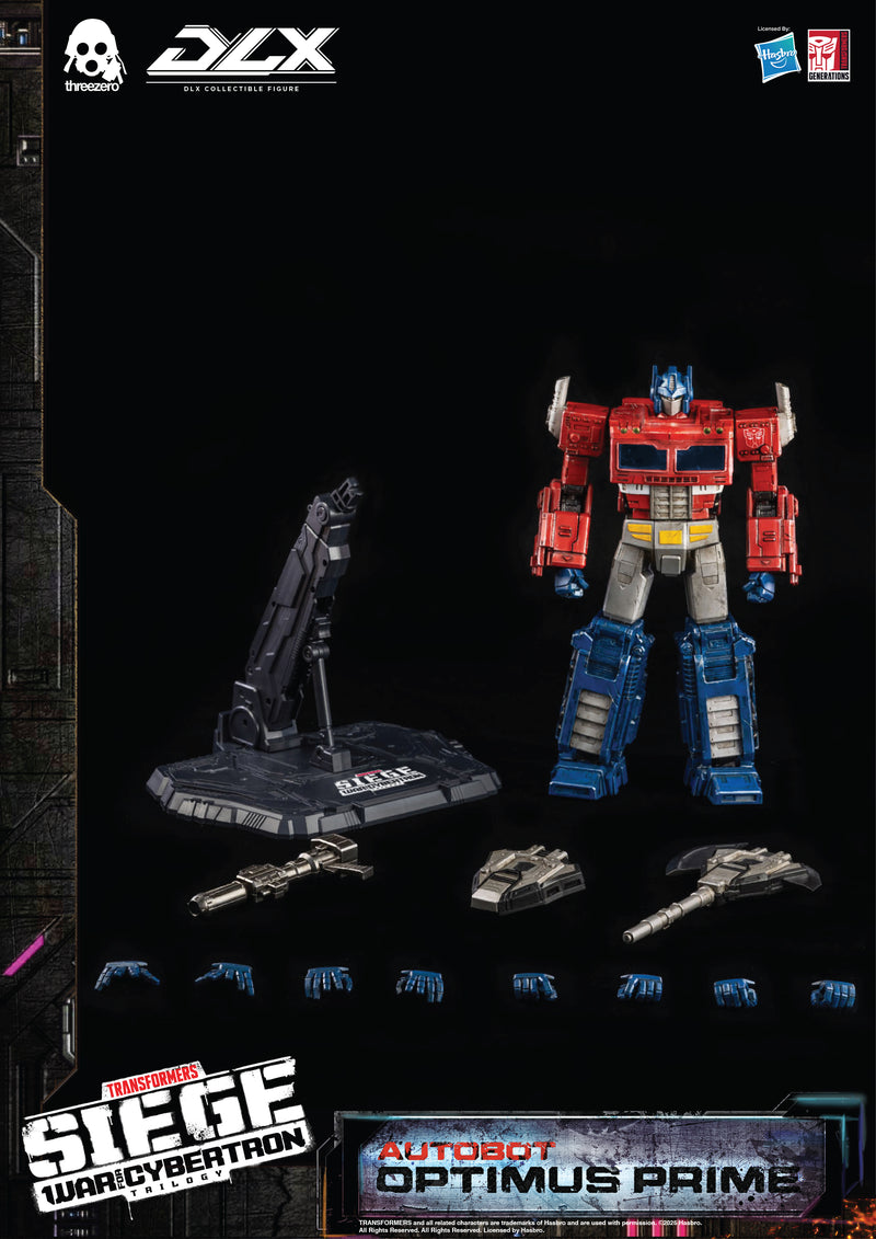 Load image into Gallery viewer, Threezero - Transformers War For Cybertron Trilogy - DLX Optimus Prime (Reissue)
