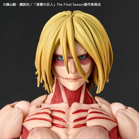 Kaiyodo - Amazing Yamaguchi - Revoltech Attack On Titan NR068 - Female Titan (Annie Leonhart)