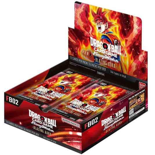 Bandai - Dragon Ball Super Card Game Fusion World 02 - Blazing Aura Booster Box