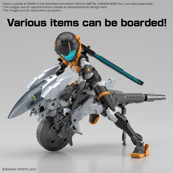 Load image into Gallery viewer, 30 Minutes Missions - Extended Armament Vehicle (Metal Cannon Bike Ver.)
