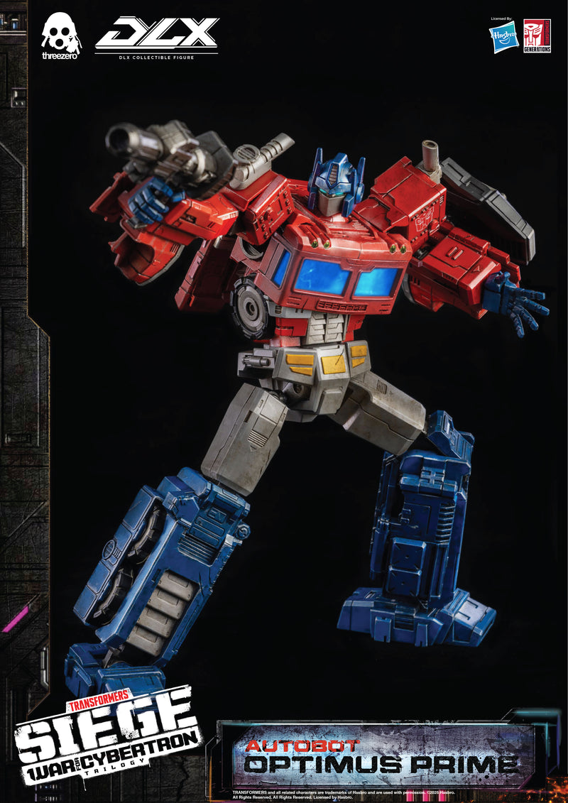 Load image into Gallery viewer, Threezero - Transformers War For Cybertron Trilogy - DLX Optimus Prime (Reissue)
