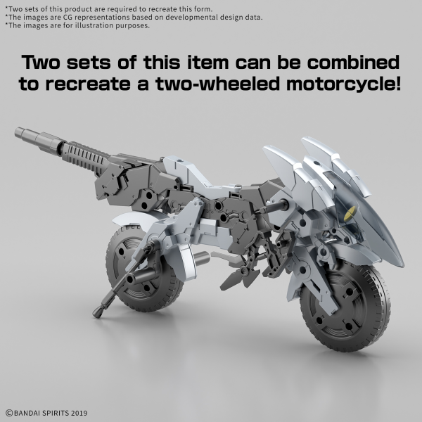 Load image into Gallery viewer, 30 Minutes Missions - Extended Armament Vehicle (Metal Cannon Bike Ver.)
