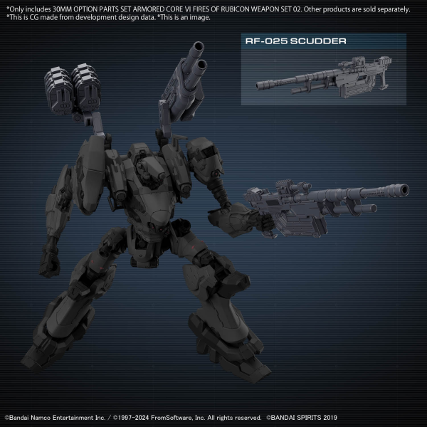 Load image into Gallery viewer, 30 Minutes Missions - Armored Core VI Fires of Rubicon - Weapon Set 02
