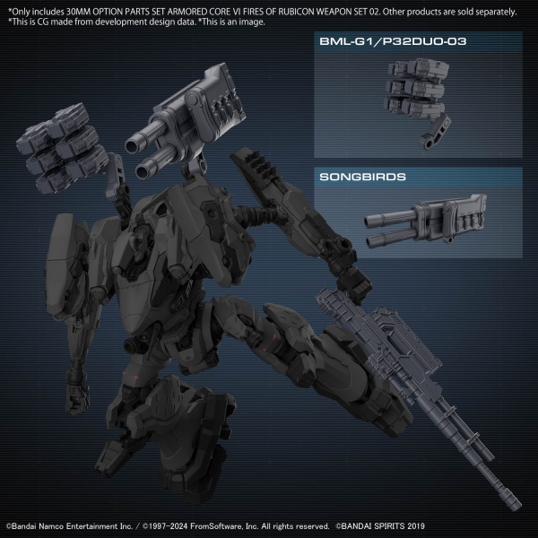 Load image into Gallery viewer, 30 Minutes Missions - Armored Core VI Fires of Rubicon - Weapon Set 02
