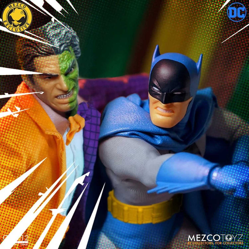 Load image into Gallery viewer, Mezco Toyz - One 12 DC Comics - Batman VS Two-Face (Golden Age Edition) Box Set (Mezco Exclusive)
