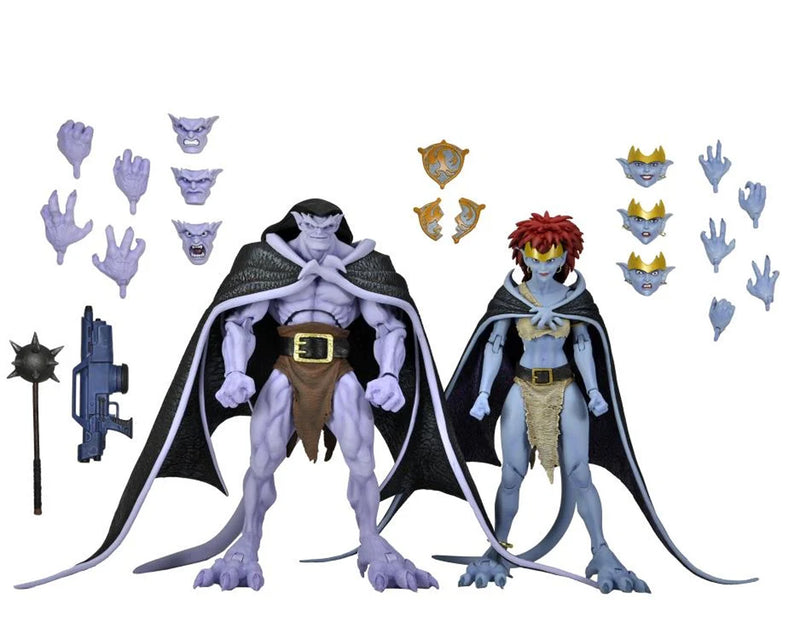 Load image into Gallery viewer, NECA - Disney&#39;s Gargoyles - Ultimates Goliath and Demona (Vows) Two-Pack
