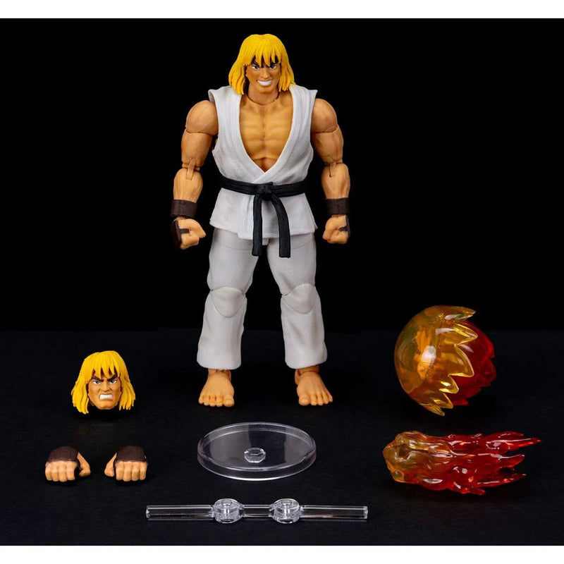 Load image into Gallery viewer, Jada Toys - Ultra Street Fighter II The Final Challengers - Ken (Player 2 Version) 1/12 Scale (Exclusive)
