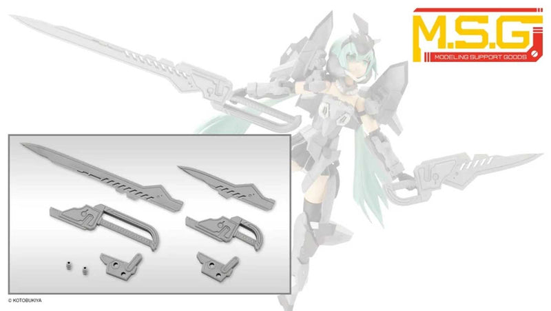 Load image into Gallery viewer, Kotobukiya - MSG51 - Heavy Weapon Unit - Customize Blade Set 1
