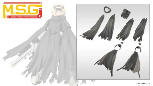 Kotobukiya - MSG - Dress Up Parts - Crash & Side Cloak (Black Ver.)