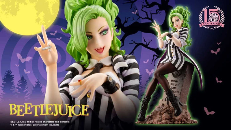 Load image into Gallery viewer, Kotobukiya - Beetlejuice Bishoujo Statue (Reissue)
