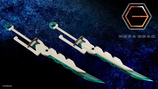 Kotobukiya - Hexa Gear - Booster Pack 16 Super-Sized Tactical Swords Cartridge Model (Suiun)