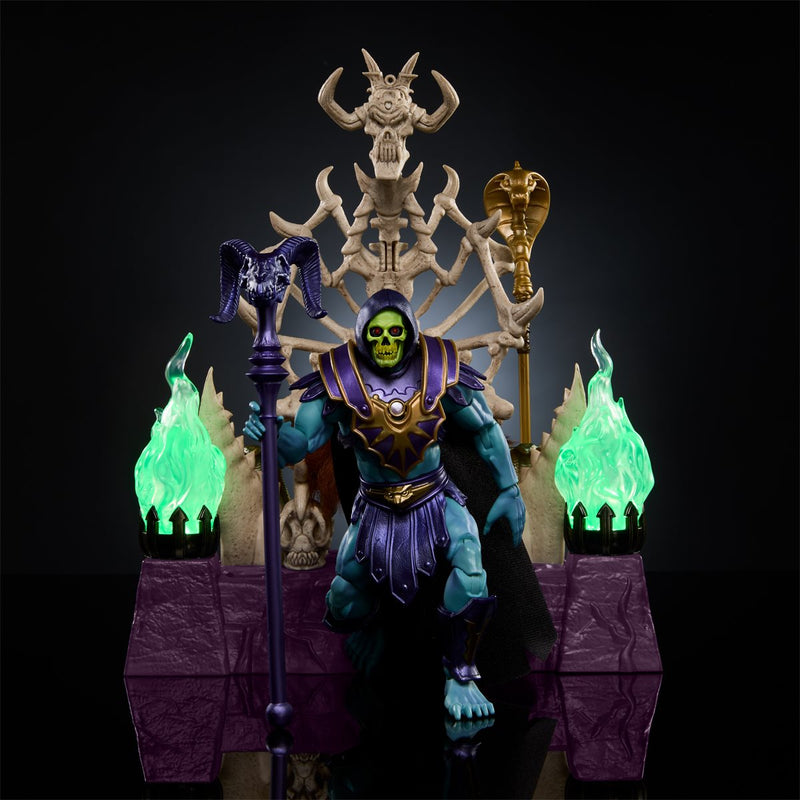 Load image into Gallery viewer, Masters of the Universe Masterverse - Skeletor and Havoc Throne Action Figure Set
