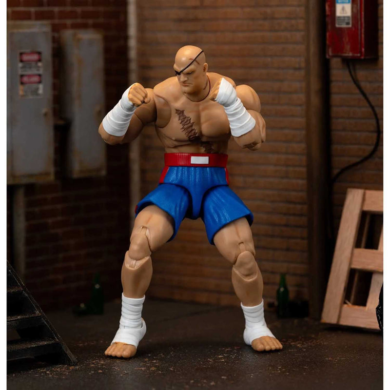 Load image into Gallery viewer, Jada Toys - Ultra Street Fighter II The Final Challengers - Sagat 1/12 Scale
