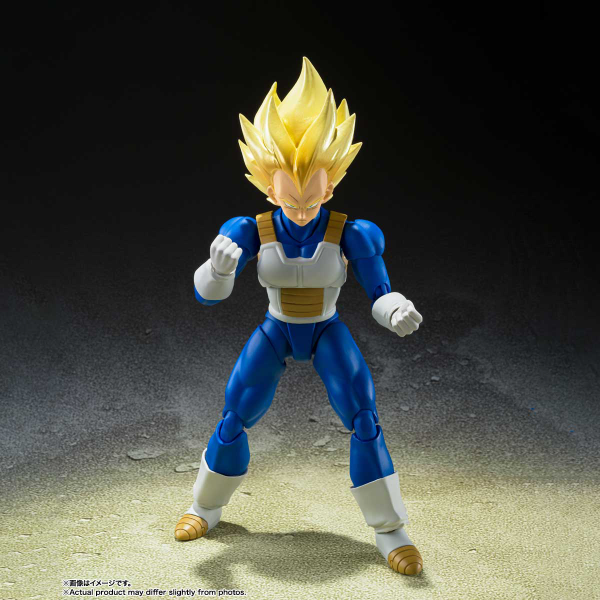 Load image into Gallery viewer, Bandai - S.H.Figuarts - Dragon Ball Z - Vegeta (Awakened Super Saiyan Blood) (Reissue)
