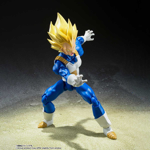 Load image into Gallery viewer, Bandai - S.H.Figuarts - Dragon Ball Z - Vegeta (Awakened Super Saiyan Blood) (Reissue)
