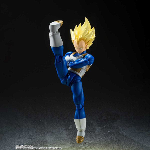 Load image into Gallery viewer, Bandai - S.H.Figuarts - Dragon Ball Z - Vegeta (Awakened Super Saiyan Blood) (Reissue)
