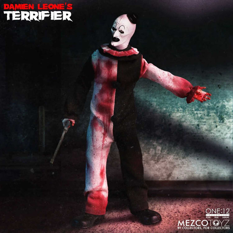 Load image into Gallery viewer, Mezco Toyz - One 12 Damien Leone&#39;s Terrifier - Art the Clown
