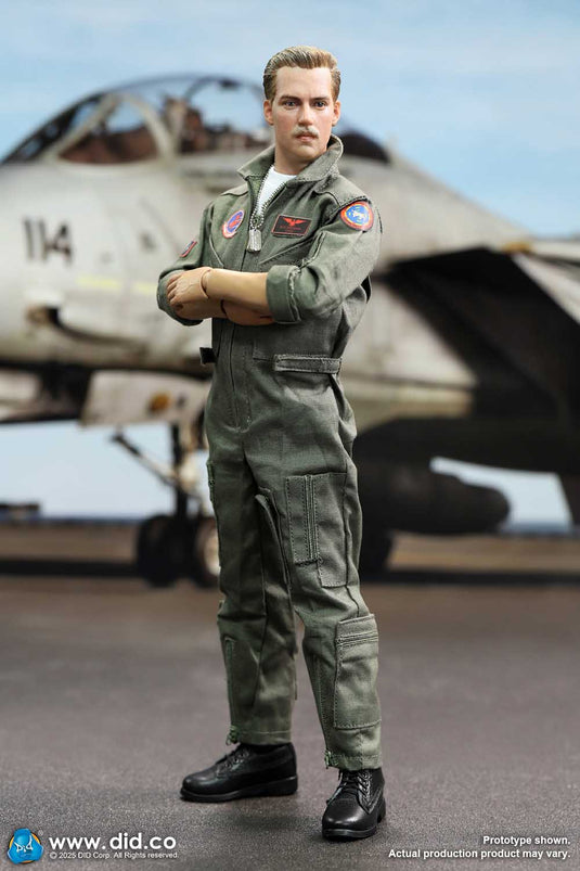 DID - 1/6 US Navy Fighter - F-14 Pilot Tom & Nick