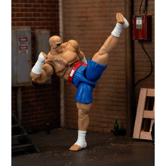 Jada Toys - Ultra Street Fighter II The Final Challengers - Sagat 1/12 Scale