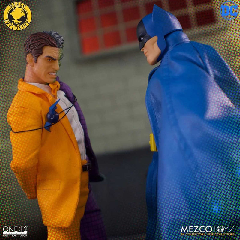 Load image into Gallery viewer, Mezco Toyz - One 12 DC Comics - Batman VS Two-Face (Golden Age Edition) Box Set (Mezco Exclusive)
