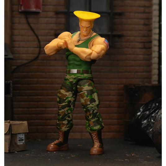 Jada Toys - Ultra Street Fighter II The Final Challengers - Guile 1/12 Scale