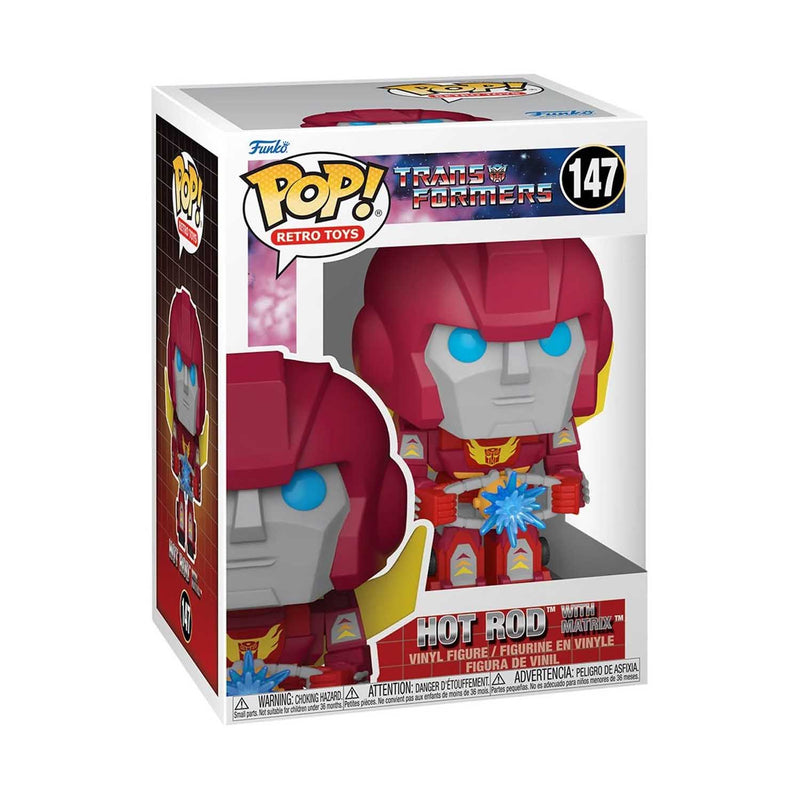 Load image into Gallery viewer, POP! Retro Toys - Transformers: Hot Rod With Matrix
