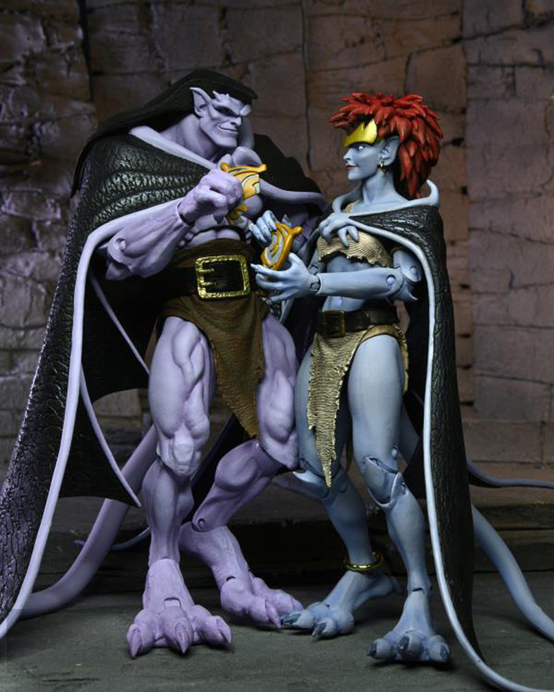 Load image into Gallery viewer, NECA - Disney&#39;s Gargoyles - Ultimates Goliath and Demona (Vows) Two-Pack
