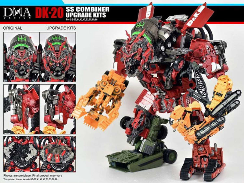 Load image into Gallery viewer, DNA Design - DK-20 Studio Series Combiner Devastator Upgrade Kit (Reissue)
