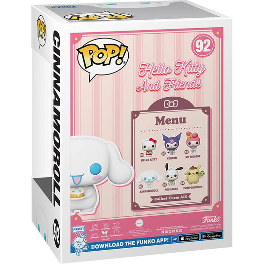 POP! Sanrio - Hello Kitty and Friends - Cinnamoroll with Dessert