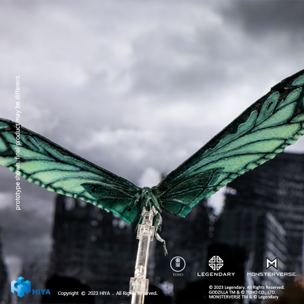 Load image into Gallery viewer, Hiya Toys - Exquisite Basic Series: Godzilla King of Monsters (2019) - Mothra (Emerald Titan Ver.)
