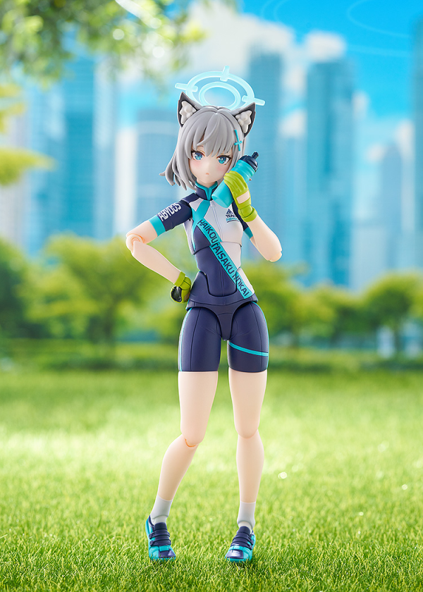 Load image into Gallery viewer, Max Factory - Blue Archive Figma: No.644 Shiroko Sunaookami (Cycling)
