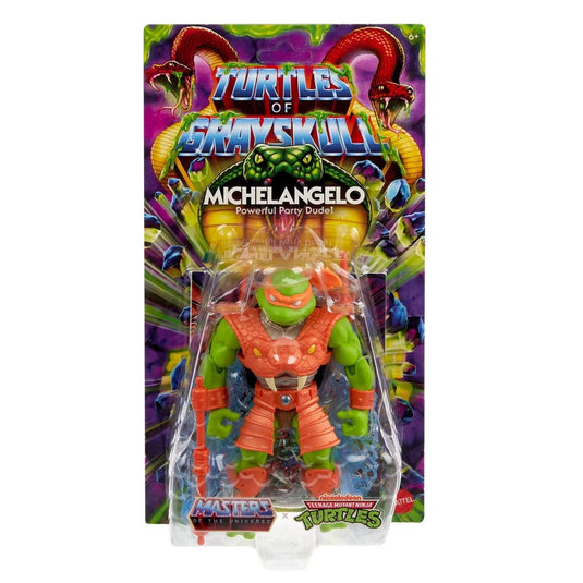 Masters of the Universe - Origins Turtles Of Grayskull Michelangelo (New Version)