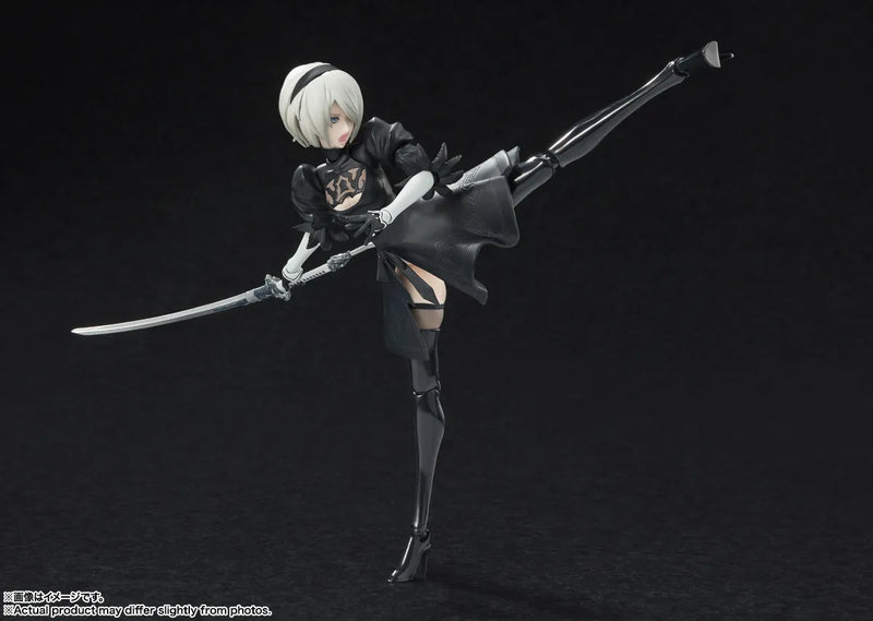 Load image into Gallery viewer, Bandai - S.H.Figuarts - NieR-Automota Version 1.1a - 2B
