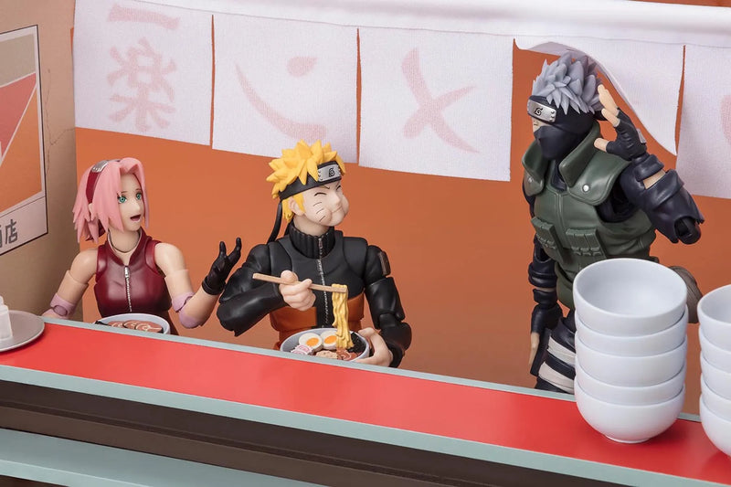 Load image into Gallery viewer, Bandai - S.H.Figuarts - Naruto - Ichiraku Ramen Set
