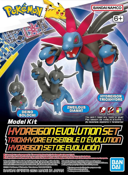 Bandai - Pokemon Model Kit - Hydreigon Evolution Set