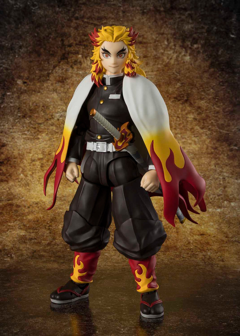 Load image into Gallery viewer, Bandai - S.H.Figuarts - Demon Slayer Kimetsu no Yaiba - Kyojuro Rengoku
