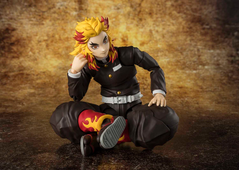 Load image into Gallery viewer, Bandai - S.H.Figuarts - Demon Slayer Kimetsu no Yaiba - Kyojuro Rengoku
