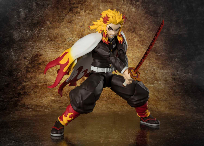 Load image into Gallery viewer, Bandai - S.H.Figuarts - Demon Slayer Kimetsu no Yaiba - Kyojuro Rengoku
