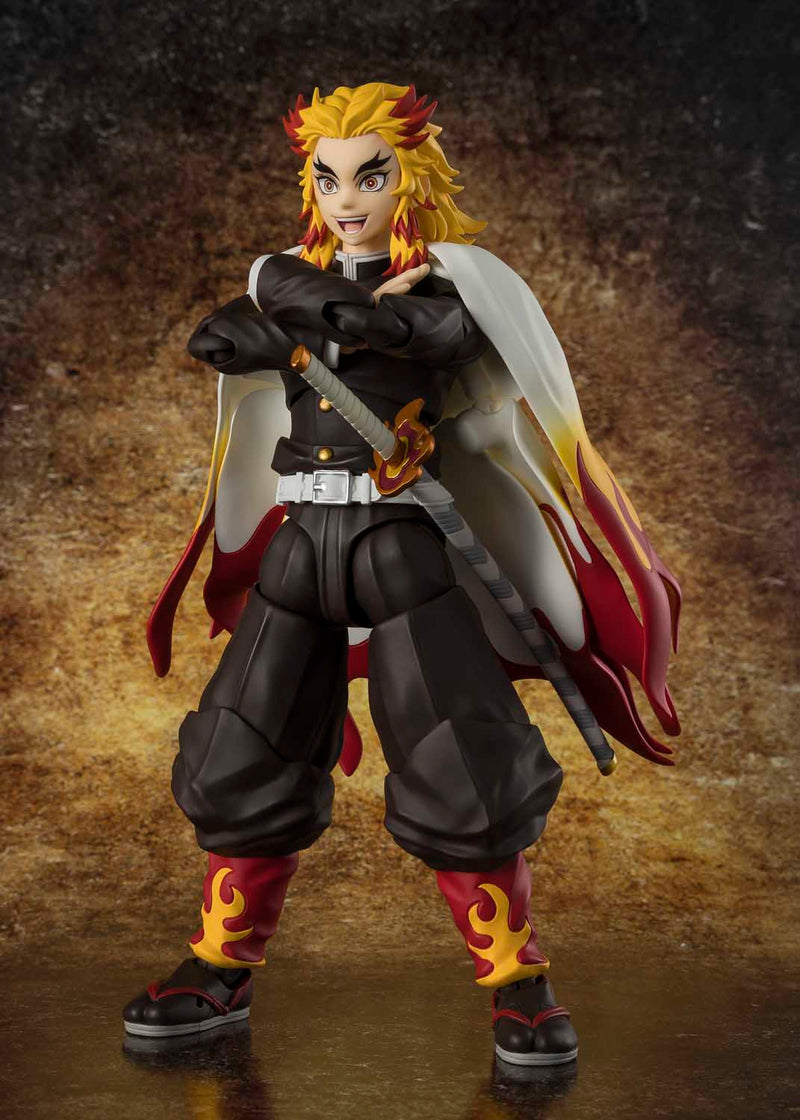 Load image into Gallery viewer, Bandai - S.H.Figuarts - Demon Slayer Kimetsu no Yaiba - Kyojuro Rengoku
