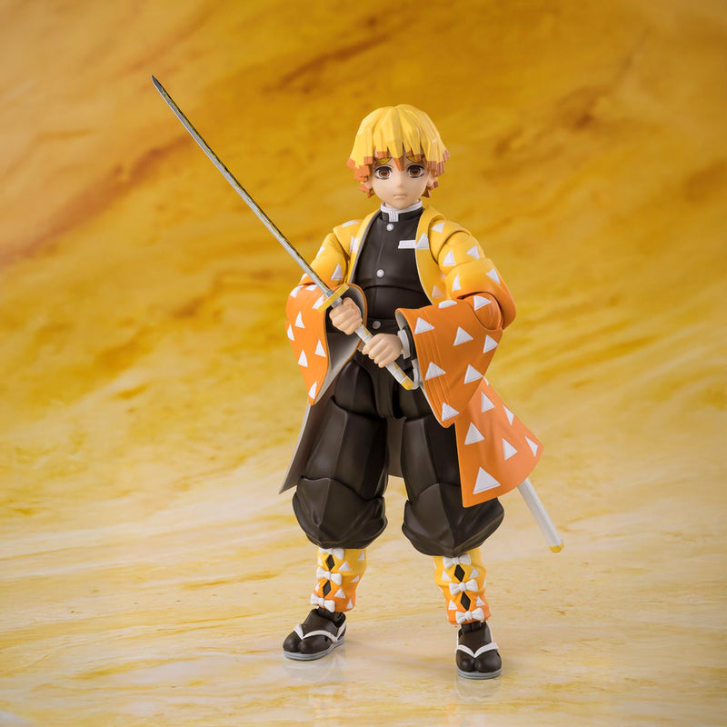 Load image into Gallery viewer, Bandai - S.H.Figuarts - Demon Slayer Kimetsu no Yaiba - Zenitsu Agatsuma
