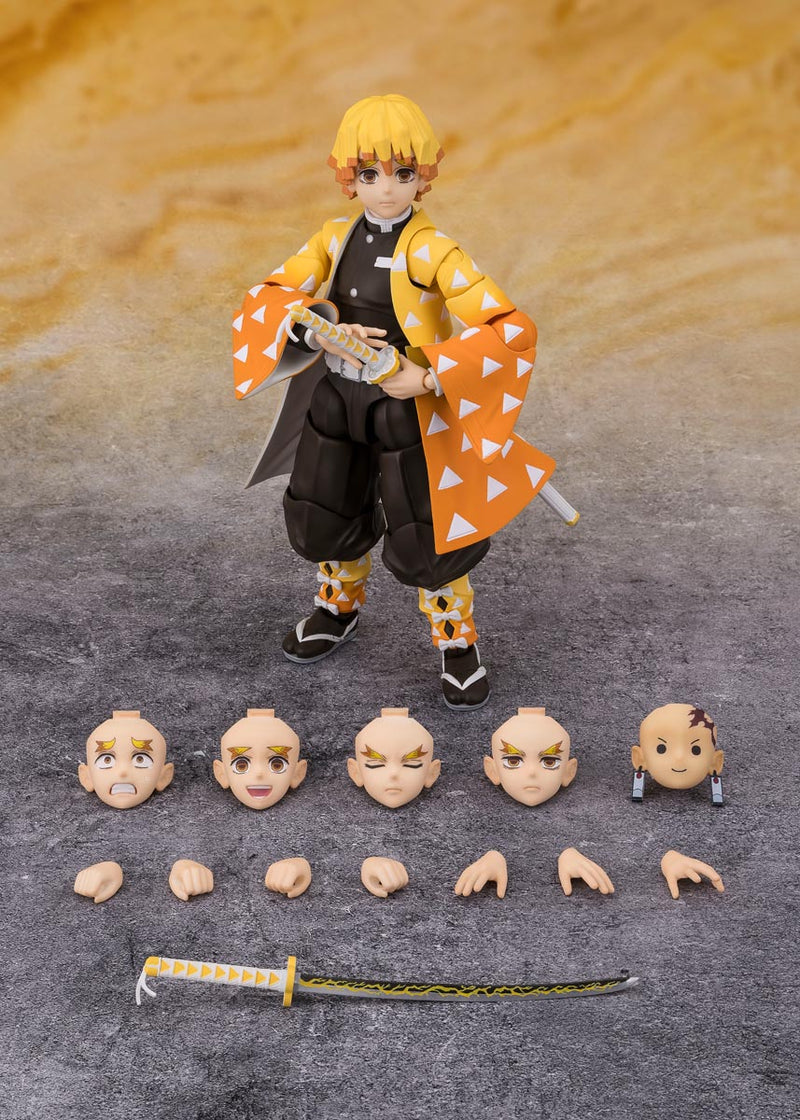 Load image into Gallery viewer, Bandai - S.H.Figuarts - Demon Slayer Kimetsu no Yaiba - Zenitsu Agatsuma
