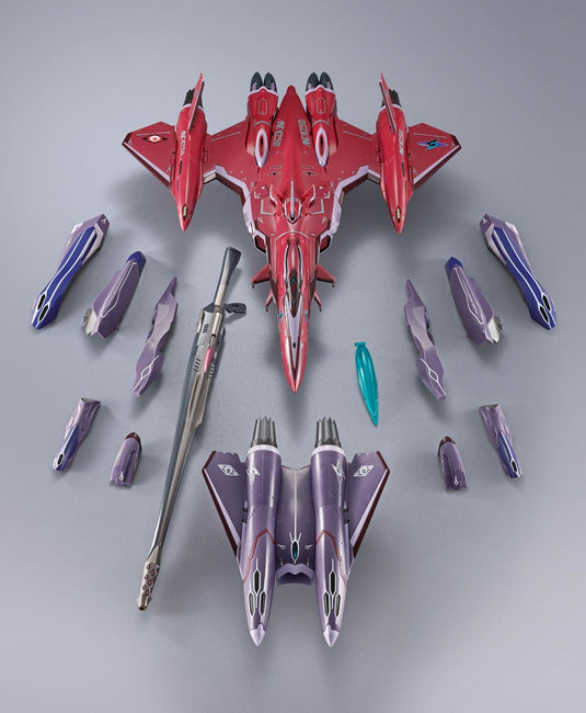 Bandai - Macross Frontier DX Chogokin: VF－27γSP Super Lucifer Valkyrie (Brera Sterne Custom) Revival ver.