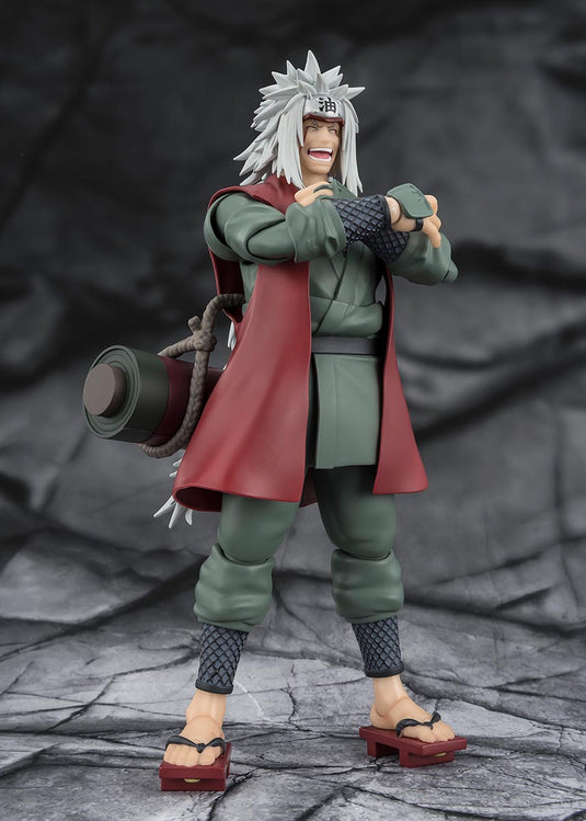 Bandai - S.H.Figuarts - Naruto - Jiraiya (Hidden Leaf Heroic Master Sage) (Sage Mode Set)