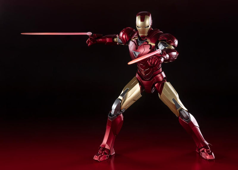 Load image into Gallery viewer, Bandai - S.H.FIguarts The Infinity Saga - Iron Man Mark 6 (Battle Damaged Edition)
