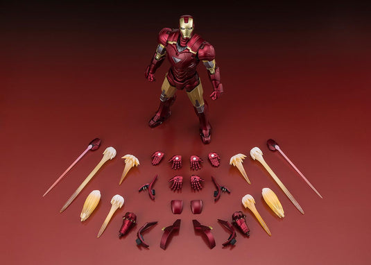 Bandai - S.H.FIguarts The Infinity Saga - Iron Man Mark 6 (Battle Damaged Edition)