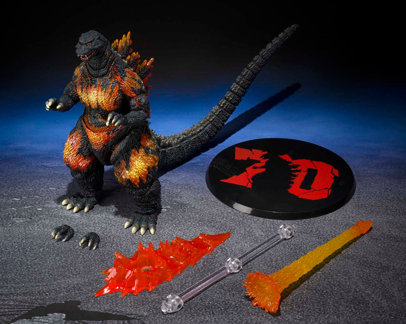 Load image into Gallery viewer, Bandai - S.H.Monsterarts Godzilla VS Destroyah (1995) - Godzilla (70th Anniversary Special Version)
